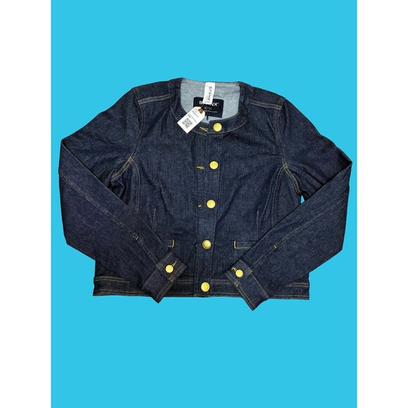 Spanx Jean Jacket Brand New With Tag Size Medium - Picture 1 of 6